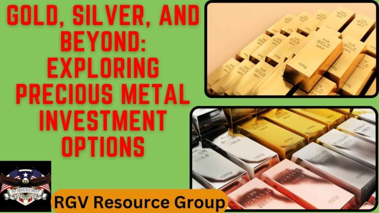 Gold, Silver, and Beyond: Exploring Precious Metal Investment Options